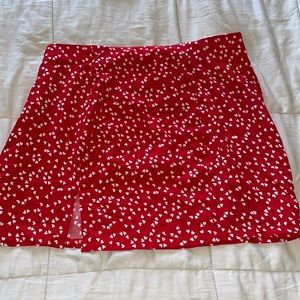 Heart shaped Mini skirt